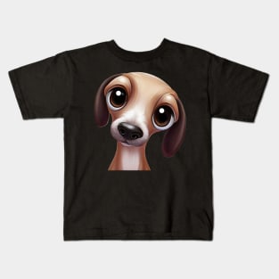 Greyhound Gaze Kids T-Shirt